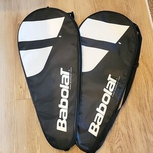 🍃 2 Babolat tennis racket bags carry cases with strap 29"
